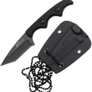 MTech Neck Knife Black G-10 (2″)