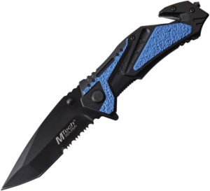MTech Linerlock A/O Knife Blue (3.75″)
