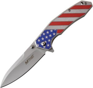 MTech American Flag A/O Knife (3.5″)