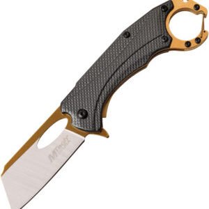 MTech Linerlock A/O Knife Gold/Gray (2.5″)