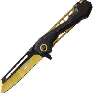 MTech Linerlock A/O Knife Gold (3.25″)