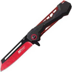 MTech Linerlock A/O Knife Red (3.25″)
