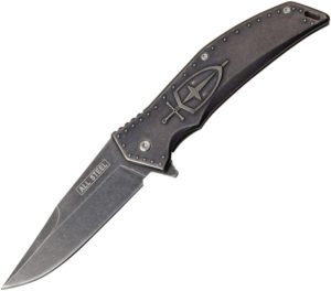 MTech Framelock A/O Knife Black SW (3.75″)