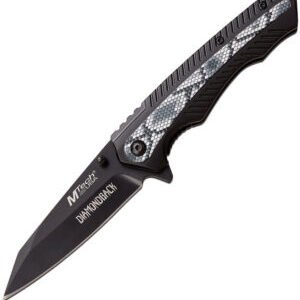 MTech Snake Linerlock A/O Knife Black (3.5″)