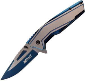MTech Linerlock A/O Knife Blue (3″)