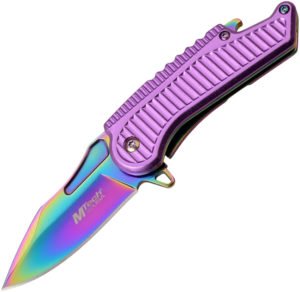 MTech Framelock A/O Knife Purple (2.5″)