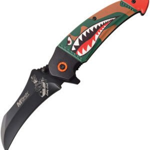 MTech Shark Linerlock A/O Knife Camo (3.5″)
