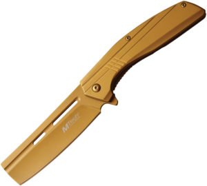 MTech Linerlock A/O Knife Gold (3.5″)