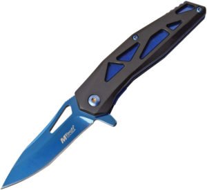 MTech Linerlock A/O Knife Blue (3″)