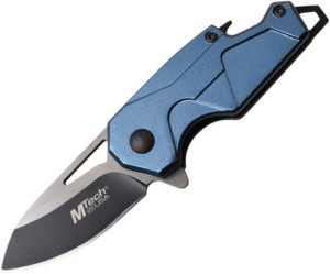 MTech Linerlock A/O Knife Blue (2″)