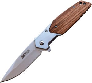 MTech Linerlock A/O Knife Zebrawood (3.5″)