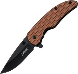 MTech Linerlock A/O Knife Brown (2.75″)