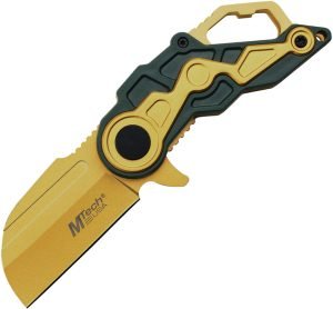 Mtech Linerlock A/O Knife Gold (2.25″)