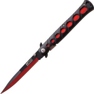 MTech Stiletto A/O Knife Red (4″)