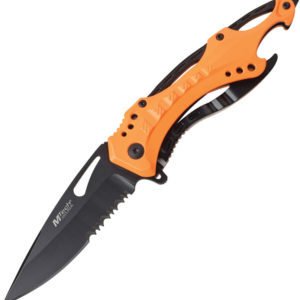 MTech Linerlock A/O Knife Neon Orange (3.5″)