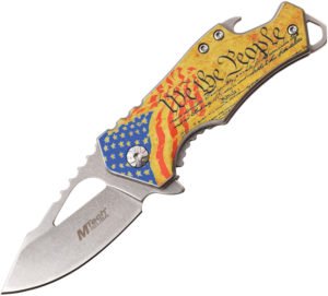 MTech Framelock A/O Knife Stonewash (2.25″)