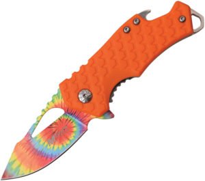 MTech Tie Dye Framelock A/O Orange (2.25″)