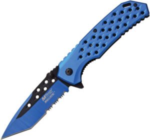 MTech Linerlock A/O Knife Blue (3.75″)