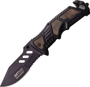 MTech Linerlock A/O Knife Black (3.63″)
