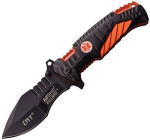 MTech EMT Linerlock A/O Knife Orange (3.75″)