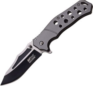 MTech Linerlock A/O Knife Gray (3.5″)
