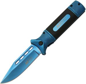 MTech Linerlock A/O Knife Blue (3.75″)