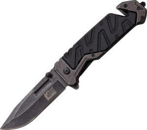 MTech Xtreme Linerlock A/O Black Plain (3.5″)