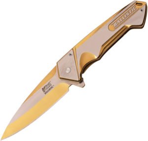 MTech Xtreme Linerlock A/O Gold (3.5″)