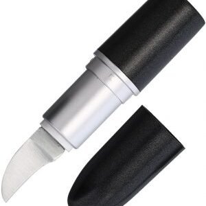 Novelty Cutlery Lipstick Knife Black (1″)