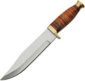 Pakistan Bowie Stacked Leather (7.5″)