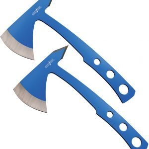 Perfect Point Throwing Axe Set Blue