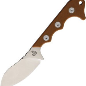 QSP Knife Neckmuk Neck Knife Brown (2.88″)