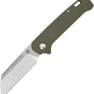 QSP Knife Penguin Slip Joint Green G10 (3″)