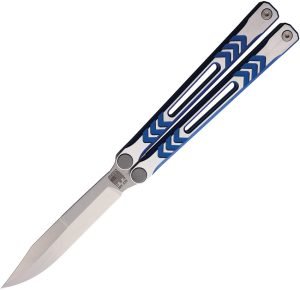 Revo Nexus Balisong Blue (4.5″)