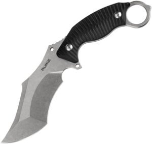 RUIKE F181 Fixed Blade Black (4.5″)