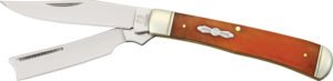 Rough Rider Razor Trapper Orange Bone