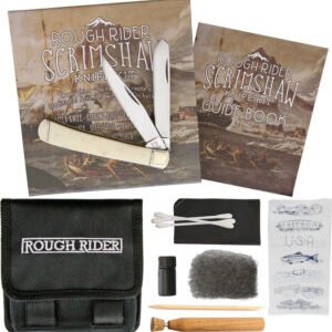 Rough Rider Scrimshaw Set