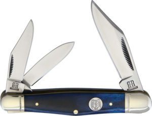 Rough Rider Whittler Blue Smooth Bone