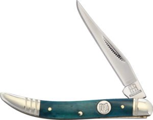 Rough Rider Toothpick Blue Smooth Bone
