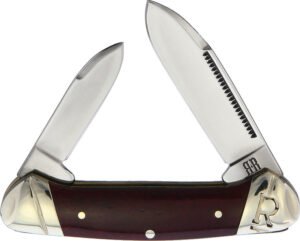Rough Rider Mini Canoe Red Smooth Bone