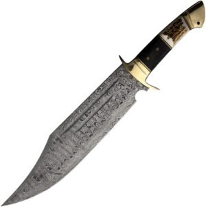 Rough Rider Bowie Damascus (14″)