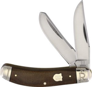 Rough Rider Sowbelly Trapper Brown Burlap