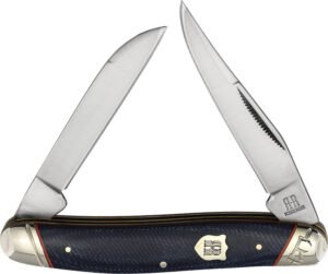 Rough Rider Muskrat Denim Micarta