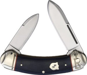 Rough Rider Canoe Denim Micarta