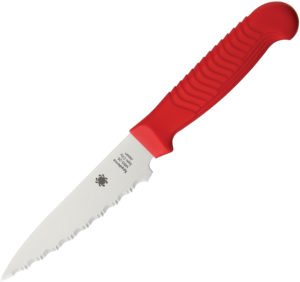 Spyderco Paring Knife Spyderedge Red (4.5″)