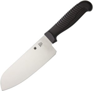Spyderco Santoku Plain Black (6.75″)