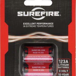 SureFire 123A Batteries Pack of 2