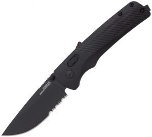 SOG Flash AT-XR Lock A/O Black (3.38″Serr)