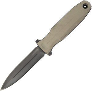 SOG Pentagon Fixed Blade Knife FDE (4.75″)