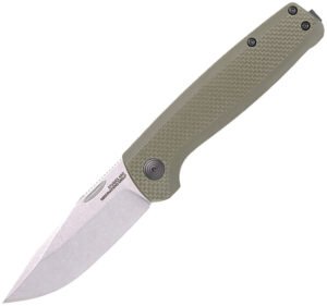 Sog Terminus Slip Joint OD Green Knife (3″)